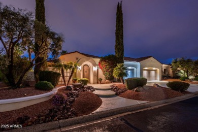 Experience opulence in a breathtaking environment with this on Corte Bella Golf Club in Arizona - for sale on GolfHomes.com, golf home, golf lot