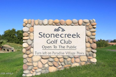 Beautifully Remodeled and Fully Furnished, gated, end unit, with on Stonecreek Golf Club in Arizona - for sale on GolfHomes.com, golf home, golf lot