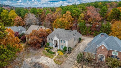 By Hole 3 of Chenal's Founders golf course, this impressive 5 on Chenal Country Club - Bear Den Mountain in Arkansas - for sale on GolfHomes.com, golf home, golf lot