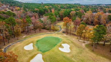 By Hole 3 of Chenal's Founders golf course, this impressive 5 on Chenal Country Club - Bear Den Mountain in Arkansas - for sale on GolfHomes.com, golf home, golf lot