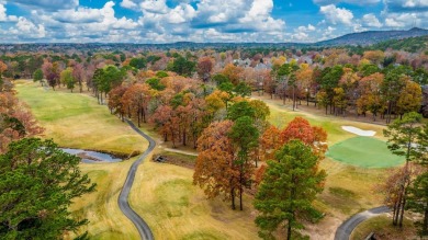 By Hole 3 of Chenal's Founders golf course, this impressive 5 on Chenal Country Club - Bear Den Mountain in Arkansas - for sale on GolfHomes.com, golf home, golf lot