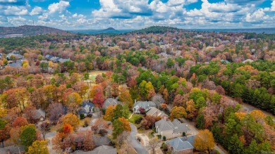 By Hole 3 of Chenal's Founders golf course, this impressive 5 on Chenal Country Club - Bear Den Mountain in Arkansas - for sale on GolfHomes.com, golf home, golf lot