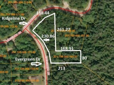 Two beautiful wooded parcels available to build your new home or on Wildwood Lakes in Michigan - for sale on GolfHomes.com, golf home, golf lot