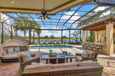 MAGNIFICENT AND RARE TRIFECTA VIEW OF GOLF, LAKE AND PRESERVE ON on Jupiter Country Club in Florida - for sale on GolfHomes.com, golf home, golf lot