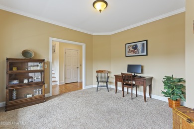 Southern Low-Country custom-built home sits in a quiet on Carolina National Golf Club in North Carolina - for sale on GolfHomes.com, golf home, golf lot