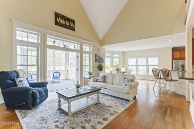 Southern Low-Country custom-built home sits in a quiet on Carolina National Golf Club in North Carolina - for sale on GolfHomes.com, golf home, golf lot