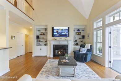 Southern Low-Country custom-built home sits in a quiet on Carolina National Golf Club in North Carolina - for sale on GolfHomes.com, golf home, golf lot