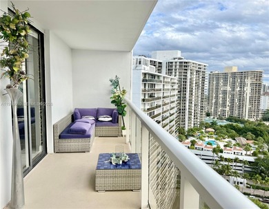 Stunning 2-bedroom, 2-bathroom residence in the heart of on Turnberry Isle Resort and Club in Florida - for sale on GolfHomes.com, golf home, golf lot
