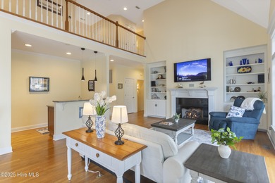 Southern Low-Country custom-built home sits in a quiet on Carolina National Golf Club in North Carolina - for sale on GolfHomes.com, golf home, golf lot