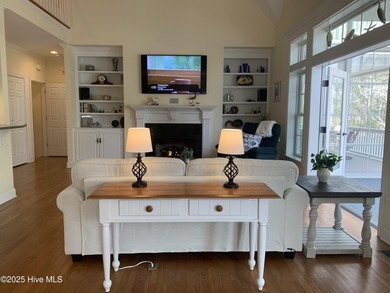 Southern Low-Country custom-built home sits in a quiet on Carolina National Golf Club in North Carolina - for sale on GolfHomes.com, golf home, golf lot