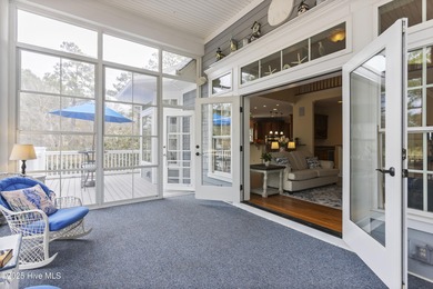 Southern Low-Country custom-built home sits in a quiet on Carolina National Golf Club in North Carolina - for sale on GolfHomes.com, golf home, golf lot