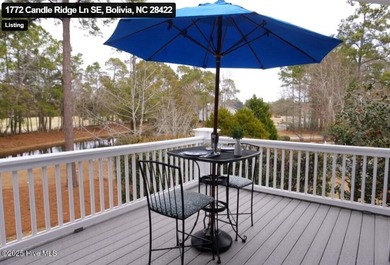 Southern Low-Country custom-built home sits in a quiet on Carolina National Golf Club in North Carolina - for sale on GolfHomes.com, golf home, golf lot