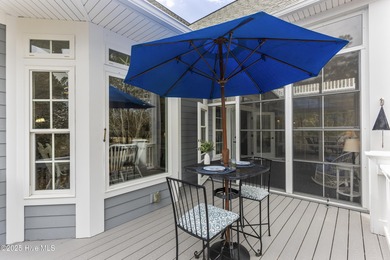 Southern Low-Country custom-built home sits in a quiet on Carolina National Golf Club in North Carolina - for sale on GolfHomes.com, golf home, golf lot