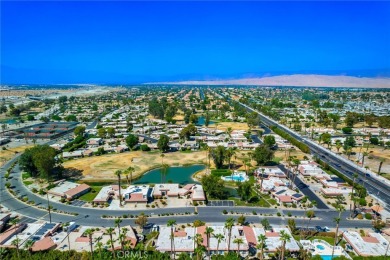 Experience this one-of-a-kind remodeled condo with breathtaking on Cathedral Canyon Golf and Tennis Club in California - for sale on GolfHomes.com, golf home, golf lot