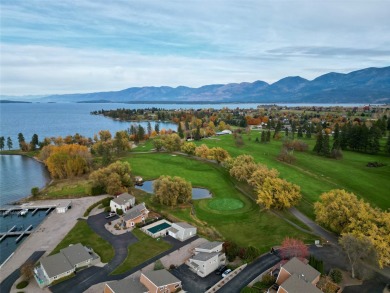 Check out this perfectly located 2 bedroom/2 bathroom unit, with on Polson Bay Golf Course - Championship Course in Montana - for sale on GolfHomes.com, golf home, golf lot