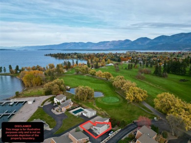 Check out this perfectly located 2 bedroom/2 bathroom unit, with on Polson Bay Golf Course - Championship Course in Montana - for sale on GolfHomes.com, golf home, golf lot