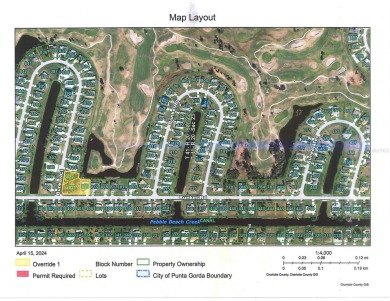 What a great price for this golf course lot!  With a pond behind on Rotonda Golf and Country Club The Palms Course in Florida - for sale on GolfHomes.com, golf home, golf lot