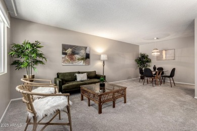Seller to pay 2025 HOA Fees. Turnkey & Carefree! Stylish on Sun City North Golf Course in Arizona - for sale on GolfHomes.com, golf home, golf lot