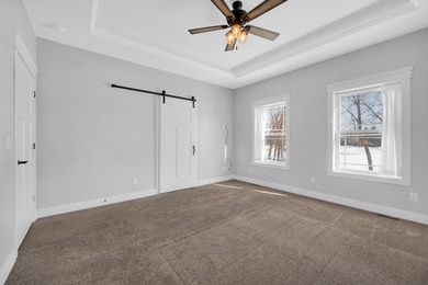 Offering nearly 4,500 finished square feet, this impressive on Sandy Pines Golf Course in Indiana - for sale on GolfHomes.com, golf home, golf lot