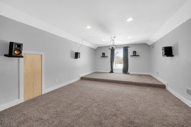 Offering nearly 4,500 finished square feet, this impressive on Sandy Pines Golf Course in Indiana - for sale on GolfHomes.com, golf home, golf lot