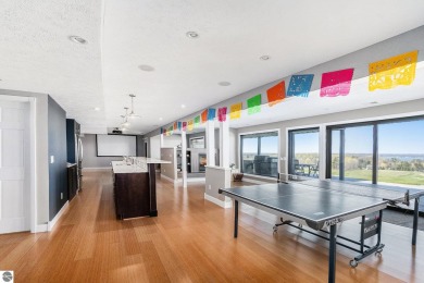 Private Luxury Estate with Panoramic Bay Views in Gated on Lochen Heath Golf Course in Michigan - for sale on GolfHomes.com, golf home, golf lot