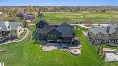 Private Luxury Estate with Panoramic Bay Views in Gated on Lochen Heath Golf Course in Michigan - for sale on GolfHomes.com, golf home, golf lot
