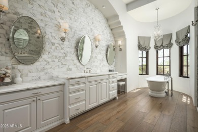 Nestled in the prestigious Horseshoe Canyon neighborhood of on Silverleaf Golf Club in Arizona - for sale on GolfHomes.com, golf home, golf lot