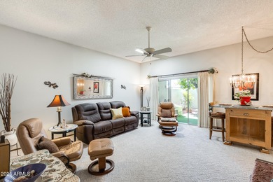 Featuring neutral color tones and upgraded carpeting, new on Sun City-Willow Creek / Willow Brook  in Arizona - for sale on GolfHomes.com, golf home, golf lot