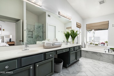 This stunning 3-bedroom, 2-bath Scottsdale residence is a on Silverleaf Golf Club in Arizona - for sale on GolfHomes.com, golf home, golf lot