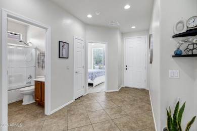 Inviting single-story with 3 beds, 2 baths, open kitchen with on Seville Golf and Country Club in Arizona - for sale on GolfHomes.com, golf home, golf lot
