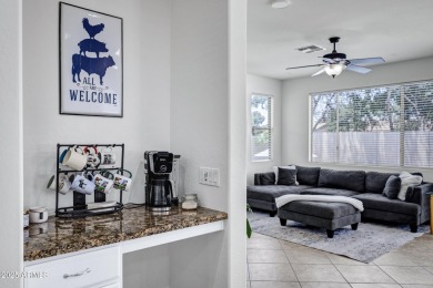 Inviting single-story with 3 beds, 2 baths, open kitchen with on Seville Golf and Country Club in Arizona - for sale on GolfHomes.com, golf home, golf lot