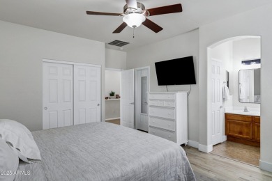 Inviting single-story with 3 beds, 2 baths, open kitchen with on Seville Golf and Country Club in Arizona - for sale on GolfHomes.com, golf home, golf lot