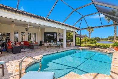 Outstanding lake view from this home located at the end of a on Lely Resort Golf and Country Club in Florida - for sale on GolfHomes.com, golf home, golf lot