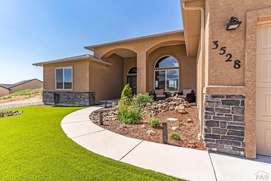 Nestled on the 2nd tee of Four Mile Ranch Golf Course in scenic on Four Mile Ranch Golf Club in Colorado - for sale on GolfHomes.com, golf home, golf lot