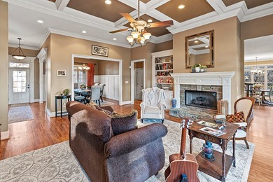 This truly custom residence is rich in architectural detail on The Patriot Golf Club At Grand Harbor in South Carolina - for sale on GolfHomes.com, golf home, golf lot