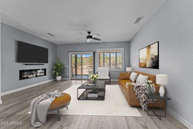 This beautifully maintained and updated Cactus Flower model, is on Cimarron Golf Club in Arizona - for sale on GolfHomes.com, golf home, golf lot