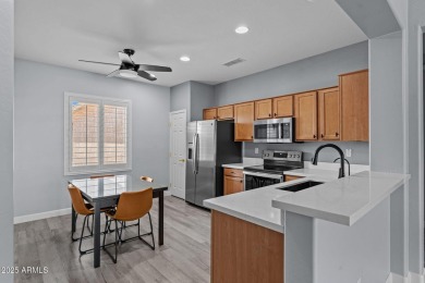 This beautifully maintained and updated Cactus Flower model, is on Cimarron Golf Club in Arizona - for sale on GolfHomes.com, golf home, golf lot