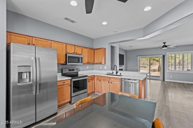 This beautifully maintained and updated Cactus Flower model, is on Cimarron Golf Club in Arizona - for sale on GolfHomes.com, golf home, golf lot