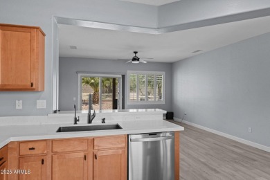 This beautifully maintained and updated Cactus Flower model, is on Cimarron Golf Club in Arizona - for sale on GolfHomes.com, golf home, golf lot