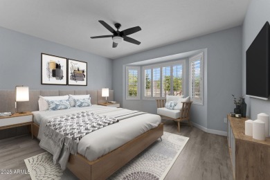 This beautifully maintained and updated Cactus Flower model, is on Cimarron Golf Club in Arizona - for sale on GolfHomes.com, golf home, golf lot