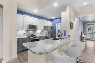 This lovely brick townhome is tucked away in one of Leland's on Magnolia Greens Golf Plantation in North Carolina - for sale on GolfHomes.com, golf home, golf lot