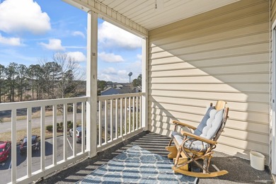 Welcome to this beautiful 2-bedroom, 2-bathroom top-floor end on Palmetto Greens Golf and Country Club in South Carolina - for sale on GolfHomes.com, golf home, golf lot