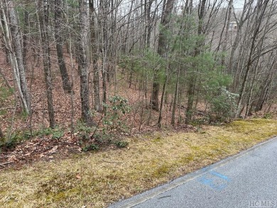 Nice winter mountain views of Chimneytop Mountain and on Sapphire National Golf Club in North Carolina - for sale on GolfHomes.com, golf home, golf lot