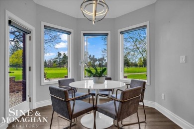Not a single detail was spared in this sprawling custom brick on St Clair River Country Club in Michigan - for sale on GolfHomes.com, golf home, golf lot