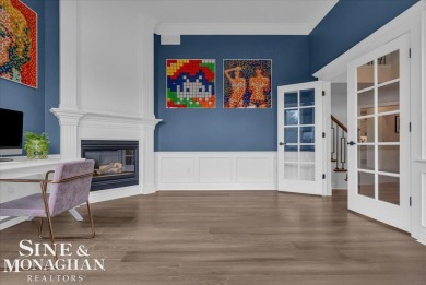 Not a single detail was spared in this sprawling custom brick on St Clair River Country Club in Michigan - for sale on GolfHomes.com, golf home, golf lot