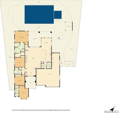 Absolutely STUNNING fully remodeled luxury home with attached on Laughlin Ranch Golf Club in Arizona - for sale on GolfHomes.com, golf home, golf lot