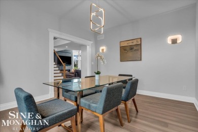 Not a single detail was spared in this sprawling custom brick on St Clair River Country Club in Michigan - for sale on GolfHomes.com, golf home, golf lot