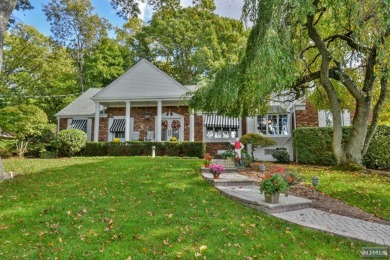 FIRST TIME OFFERED- Georgian col. sits on a knoll overlooking on Ramsey Golf and Country Club in New Jersey - for sale on GolfHomes.com, golf home, golf lot
