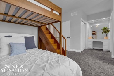 Not a single detail was spared in this sprawling custom brick on St Clair River Country Club in Michigan - for sale on GolfHomes.com, golf home, golf lot