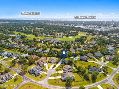 Exceptional home with ICF Construction (Insulated Concrete on Members Club At St. James Plantation in North Carolina - for sale on GolfHomes.com, golf home, golf lot